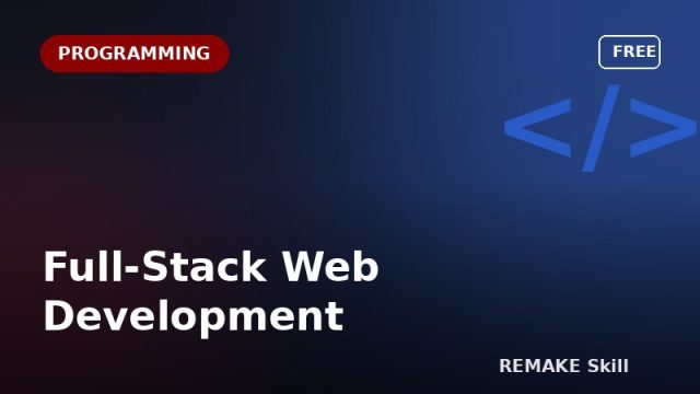 Full-Stack Web Development