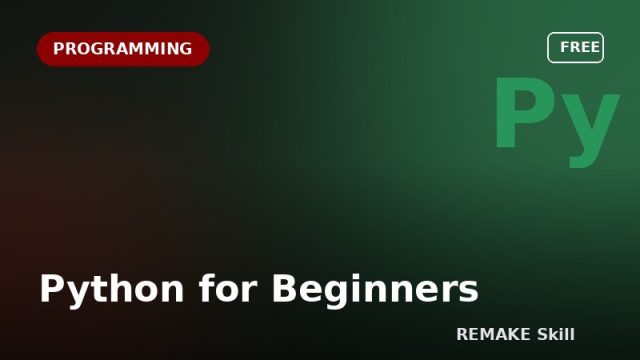 Python for Beginners